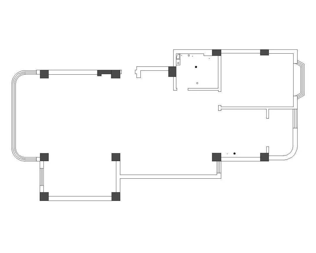 175㎡法式风情顶层复式，旋转楼梯融入“职住一体”生活-11