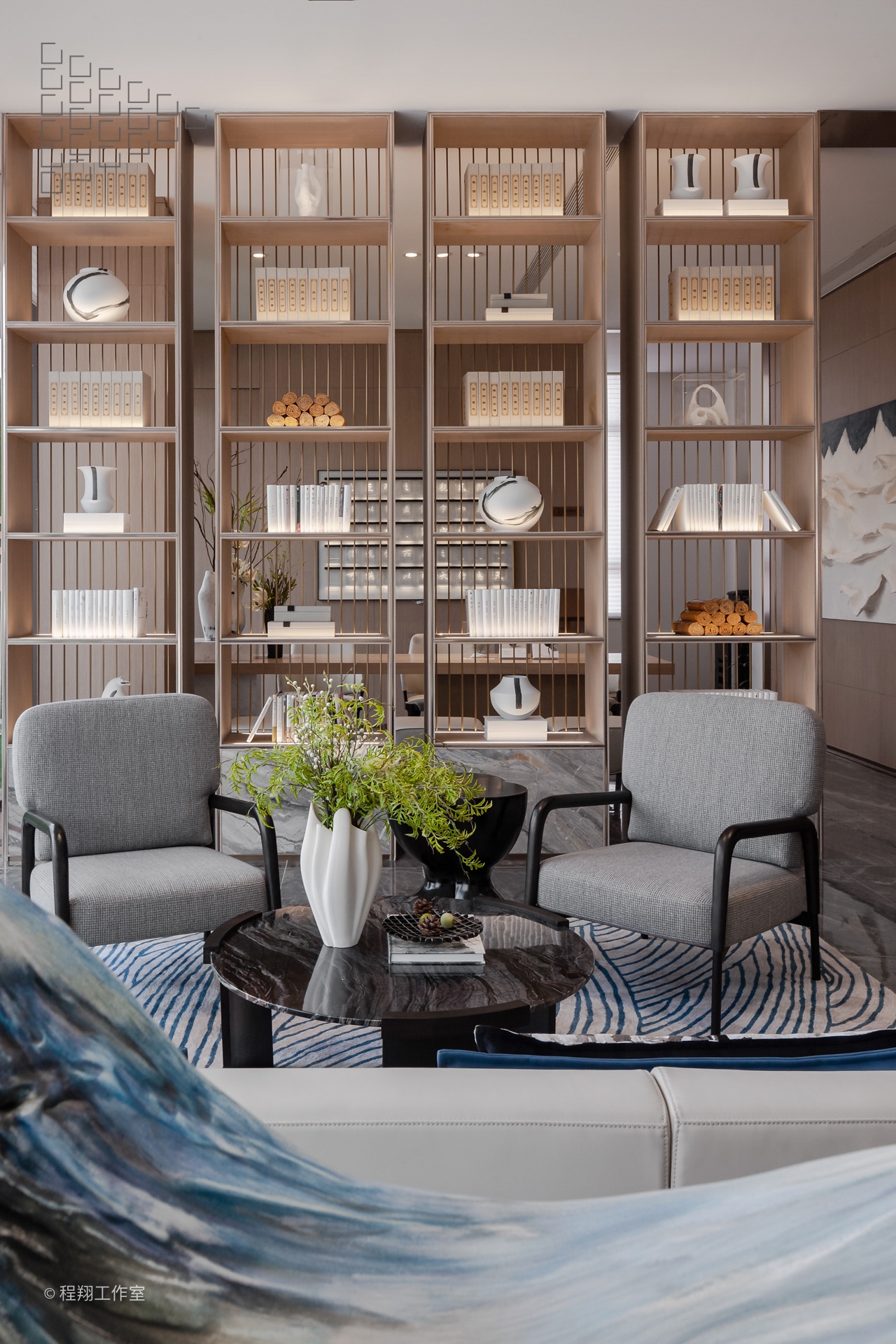 中梁云璟斓庭售楼处丨中国潍坊丨鲲誉设计-25