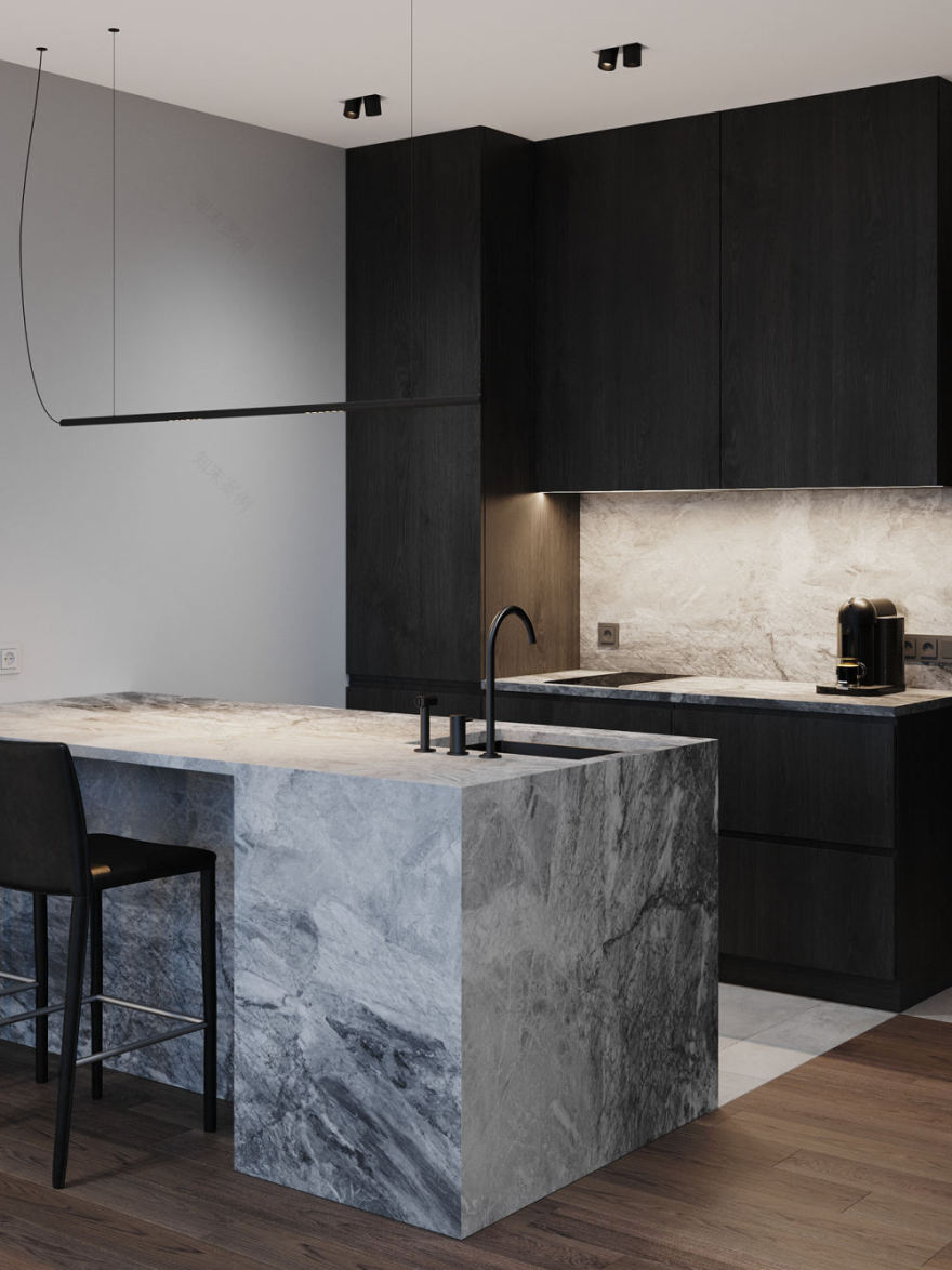 Nizhny Novgorod 塔楼公寓设计丨俄罗斯诺夫哥罗德丨Daniella Bodrug,liza litvinova-11