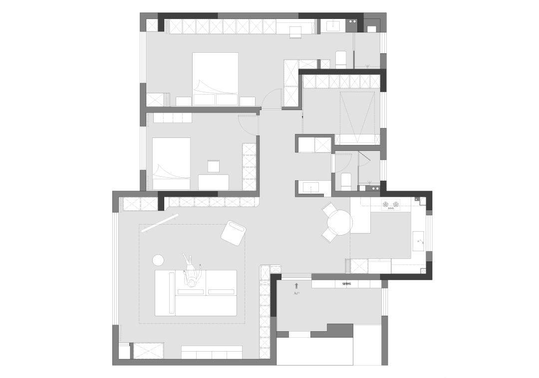 吾悦公馆丨凹设计-4