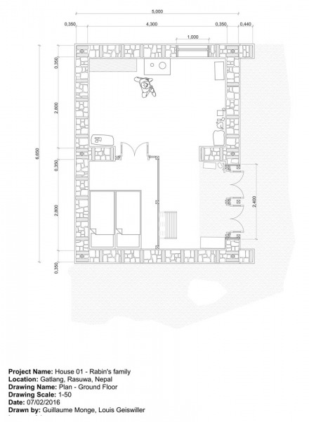 Le Village Noir（黑村）抗震房屋原型项目丨尼泊尔丨Louis Geiswiller,Guillaume Monge-56