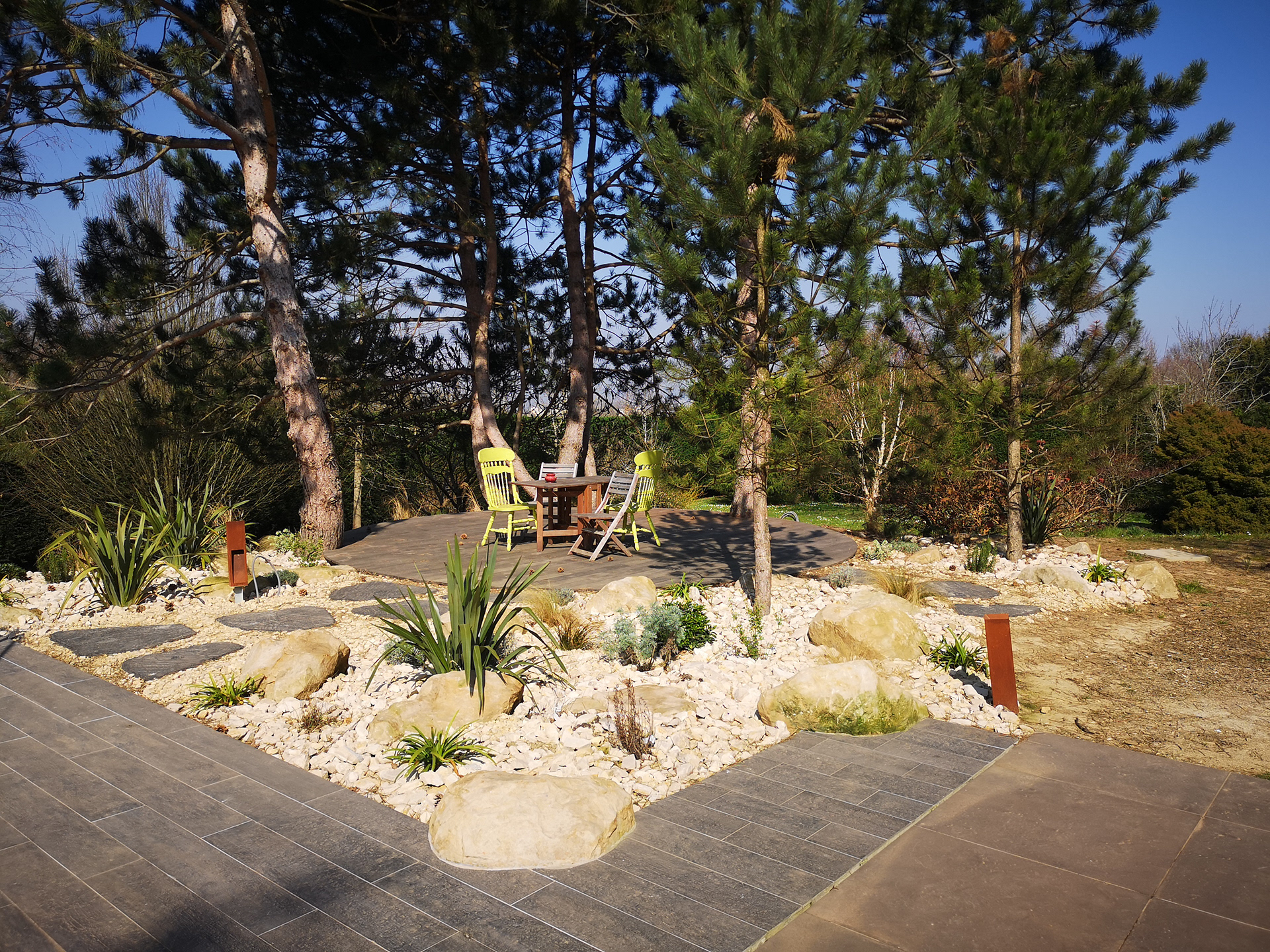 Conception d'un jardin à Chambourcy-3