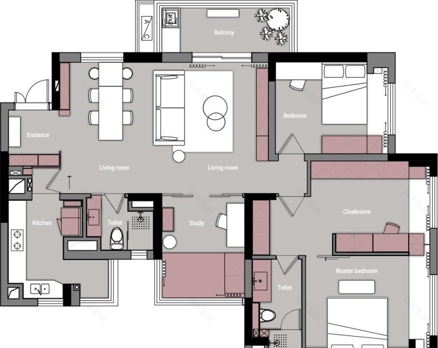 绿·光空间 | 轻奢收纳与生活美学完美融合-7