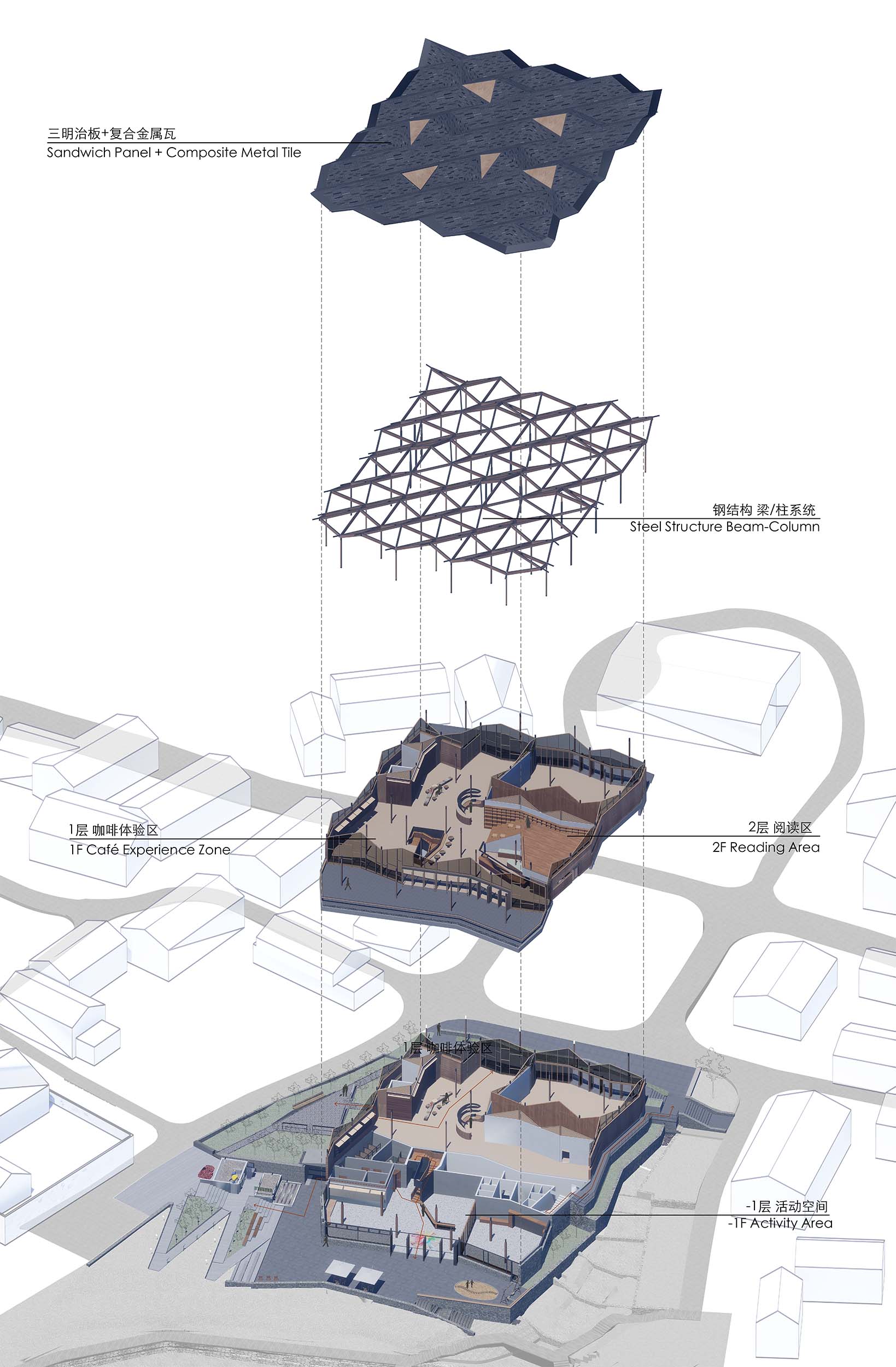 普洱美丽星村咖啡体验中心丨中国普洱丨时地建筑设计工作室-33