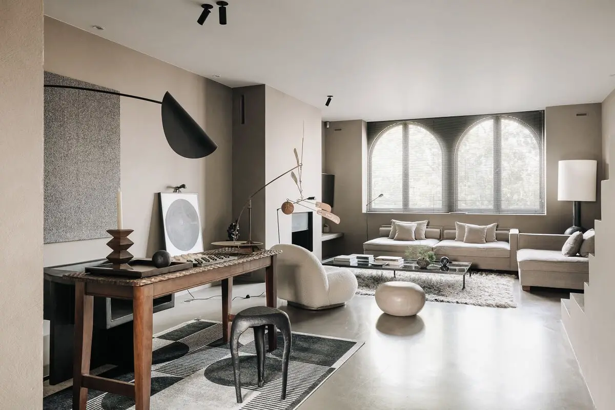 "阿姆斯特丹的土色时尚 | 著名建筑师的豪华设计公寓"-1