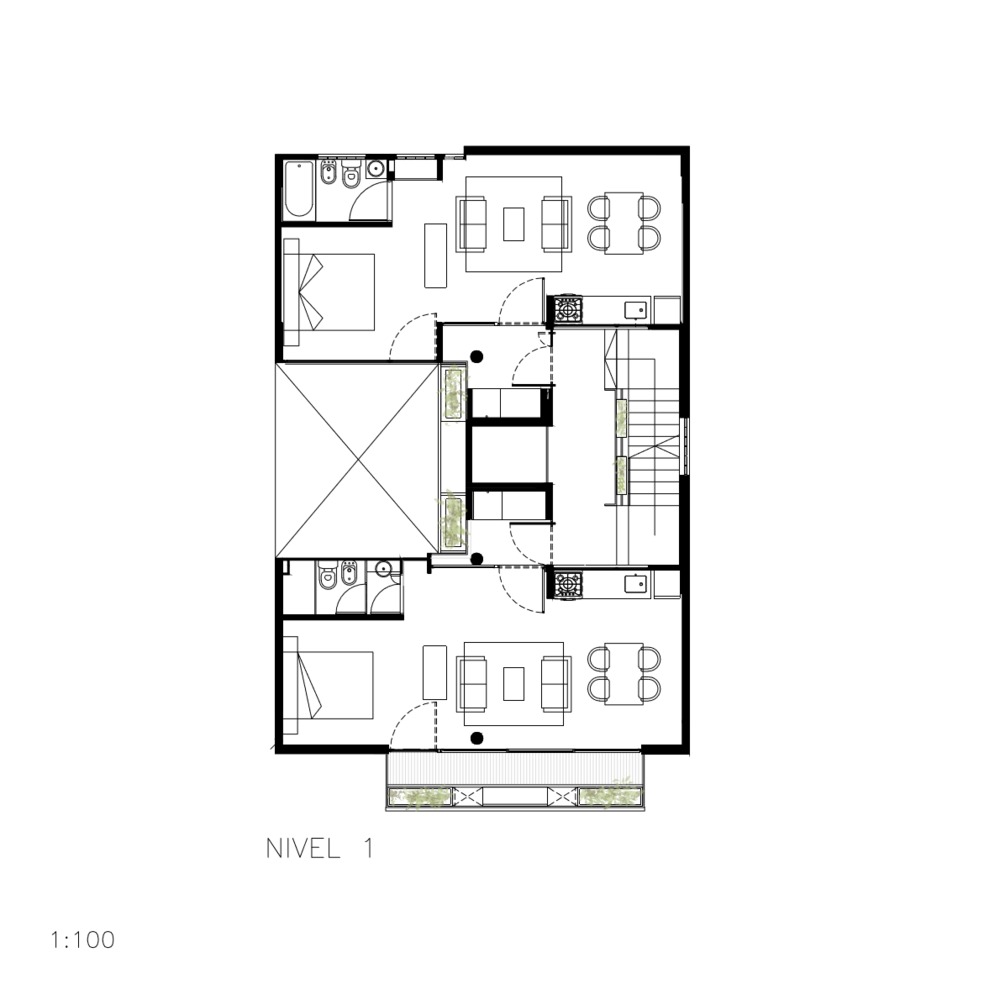 阿根廷 Saavedra 区 MA 4519 住宅楼·紧凑空间的创新设计-46