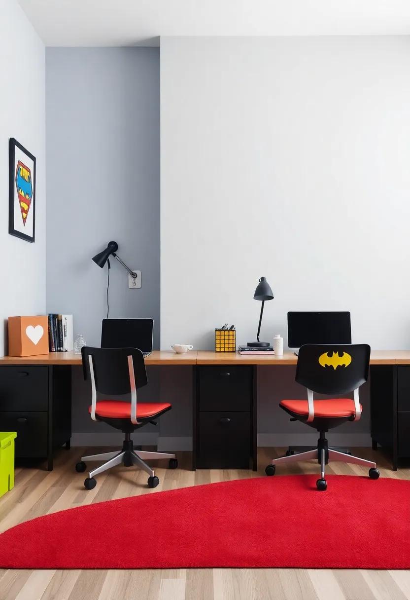 青少年超级英雄主题房间设计-118