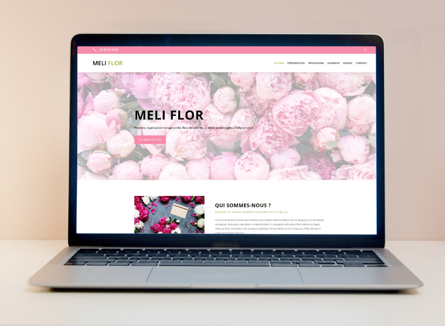 Site vitrine | Fleuriste | WordPress-0