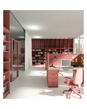 Office design for blind and visually impaired people