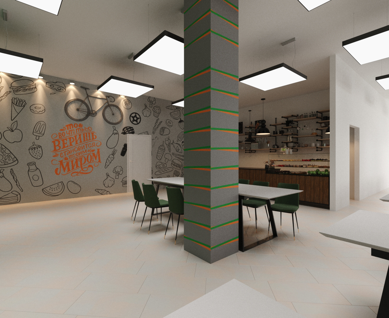 Междуреченская школа 学校设计-14