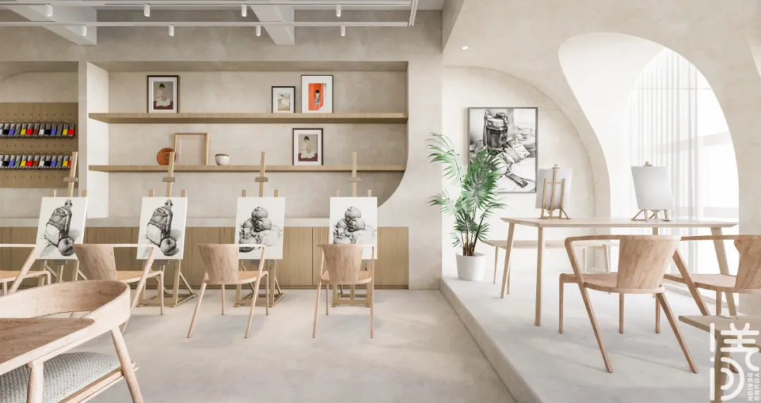 锈迹·水泥艺术 · 侘寂风格画室设计丨深圳漾空间设计有限公司-12