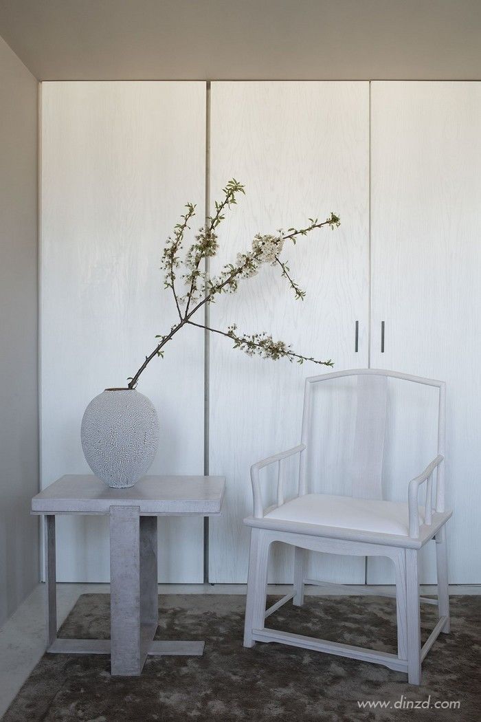 巴黎 19 世纪公寓的极简诗意空间-16