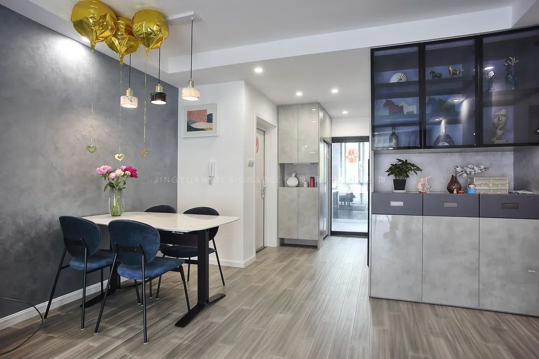 境远装饰 | 90 平现代黑白灰二居室，个性舒适空间-31