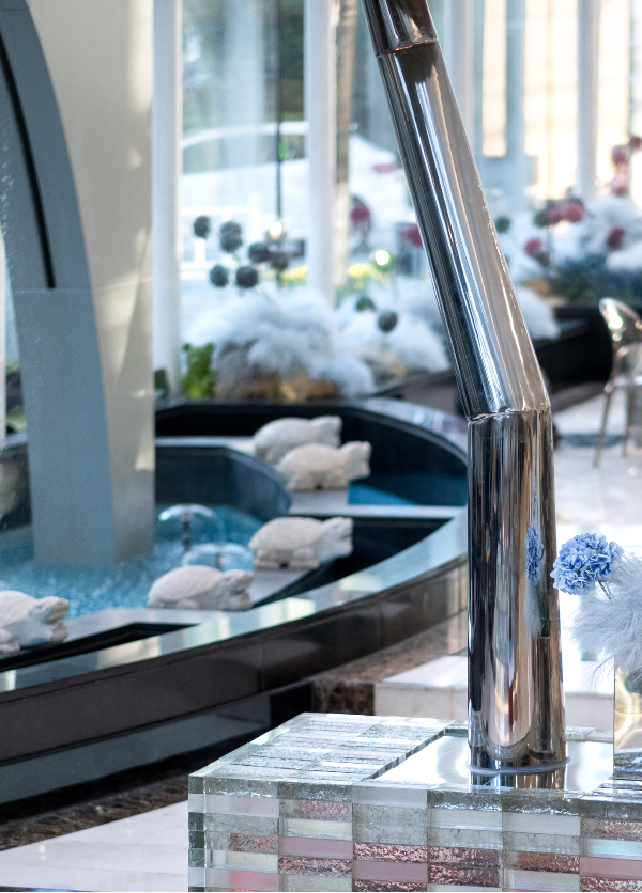 东升大厦大堂吧升级改造丨中国北京丨QUCESS 清石设计-25