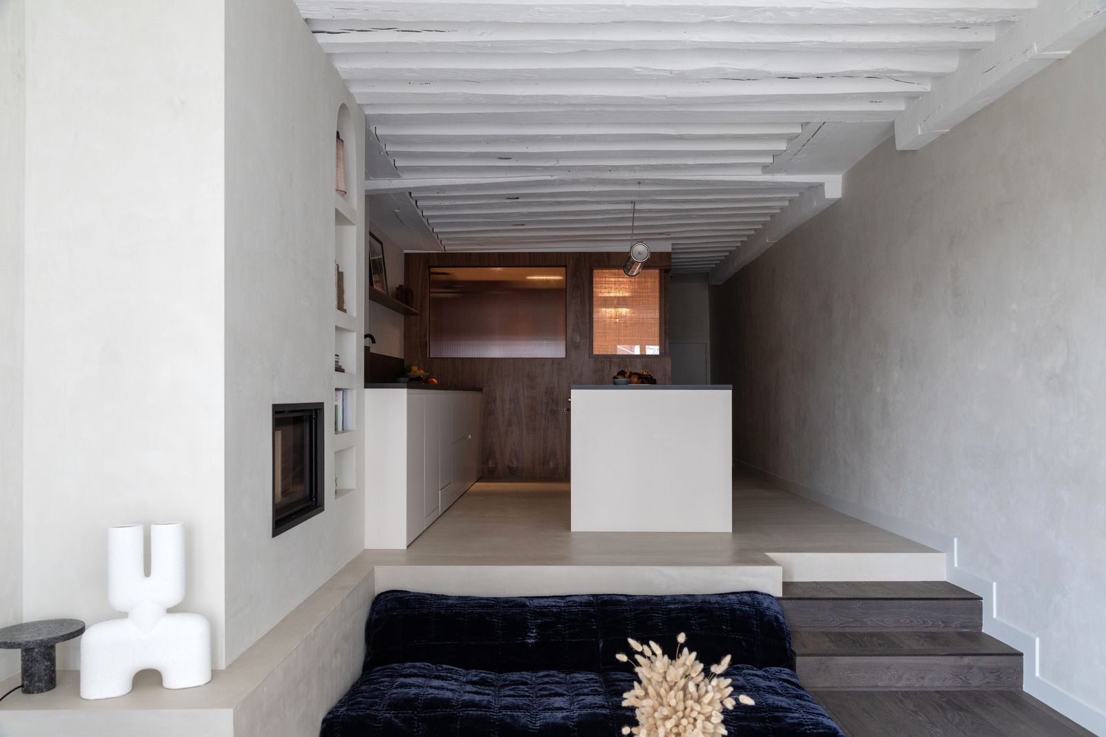 巴黎近哈勒花园50平米小公寓翻新丨法国巴黎丨Boclaud Architecture-40