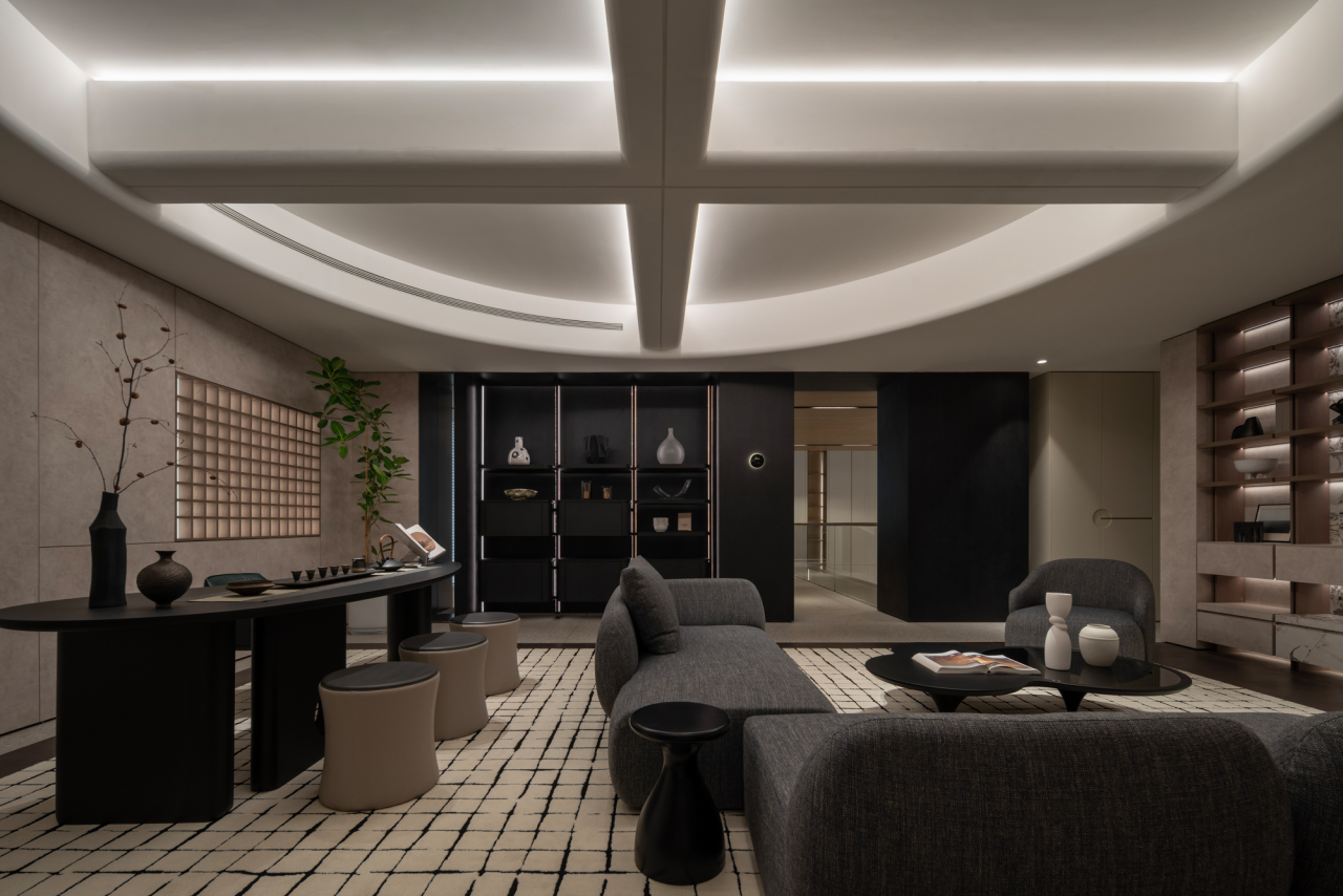 美罗堡总部曦月展厅丨中国宁波丨近境制作-57