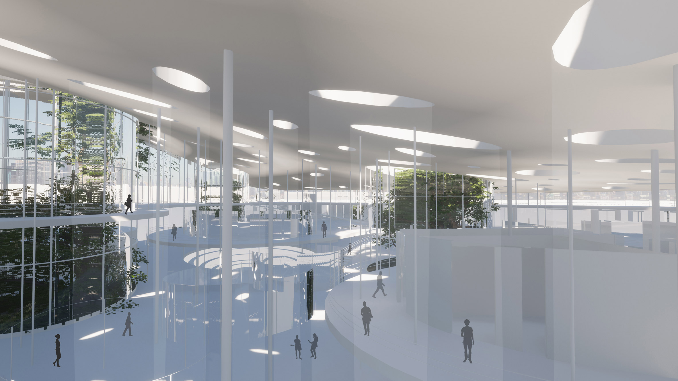 迪拜美国大学学生建筑展 | 聋人音乐厅、游牧民族建筑等 15 个项目亮相-12