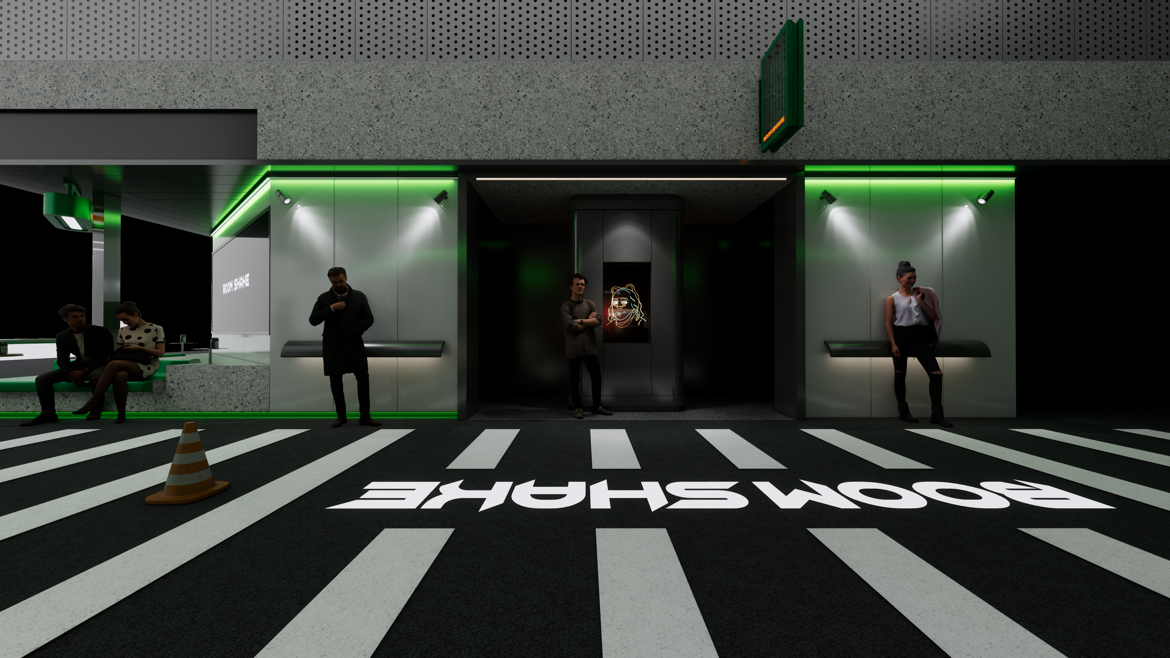 【SketchUp】建筑空间建模渲染总结 | by SU+ENS-4