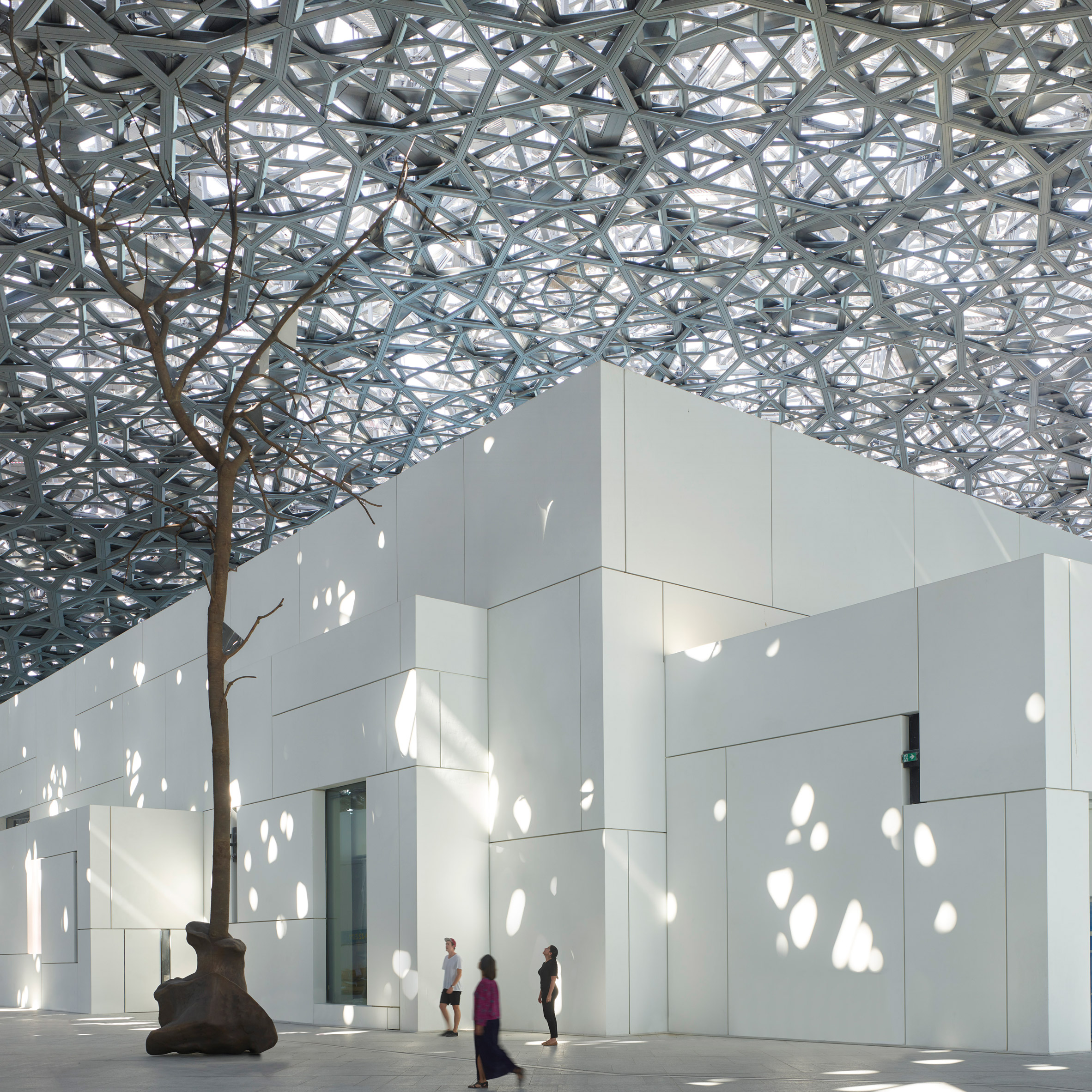 Jean Nouvel's Louvre Abu Dhabi features a huge patterned dome-0