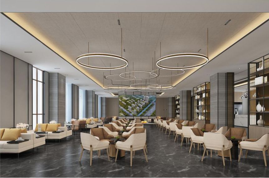 都市水墨 | 瀚宇•天悦城销售中心-57