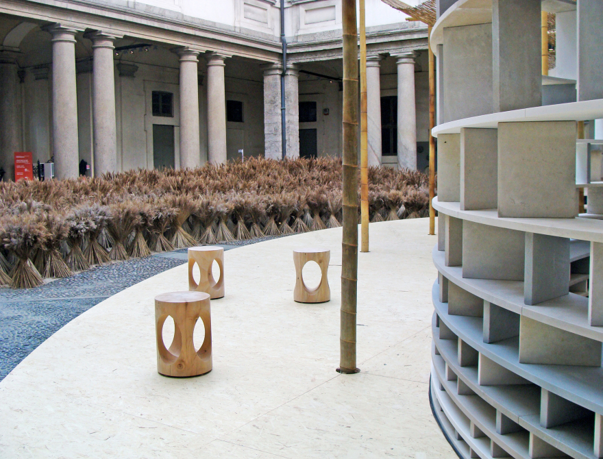 米兰古堡中的非洲村落 | Kéré建筑事务所 Courtyard Village-22