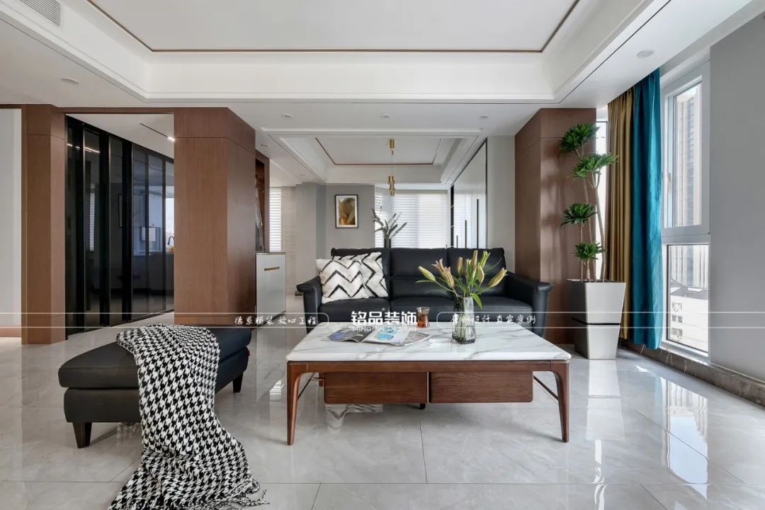 118㎡现代简约之家丨铭品装饰-27