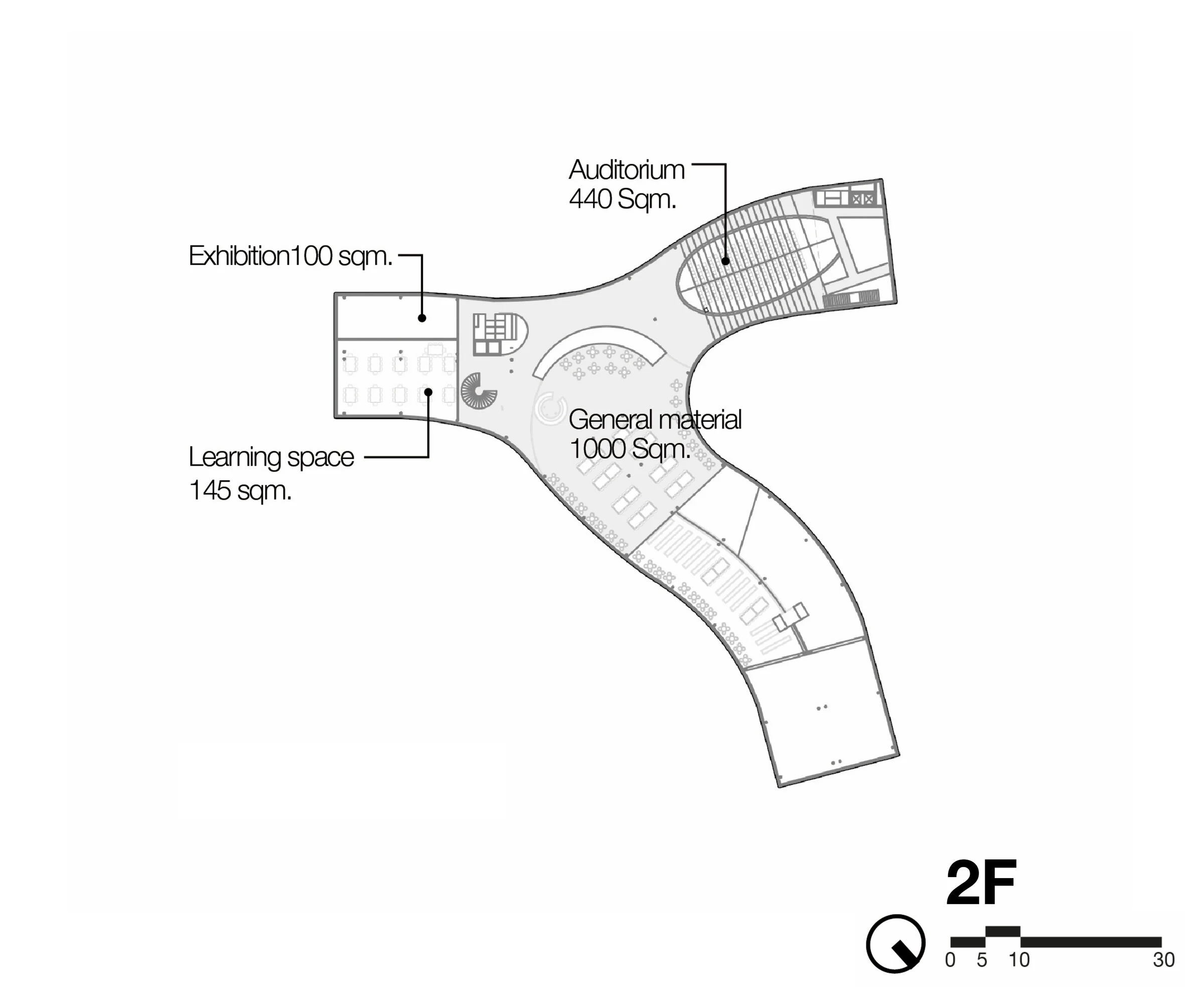 松岛图书馆[竞赛]丨韩国丨Ani Design-19