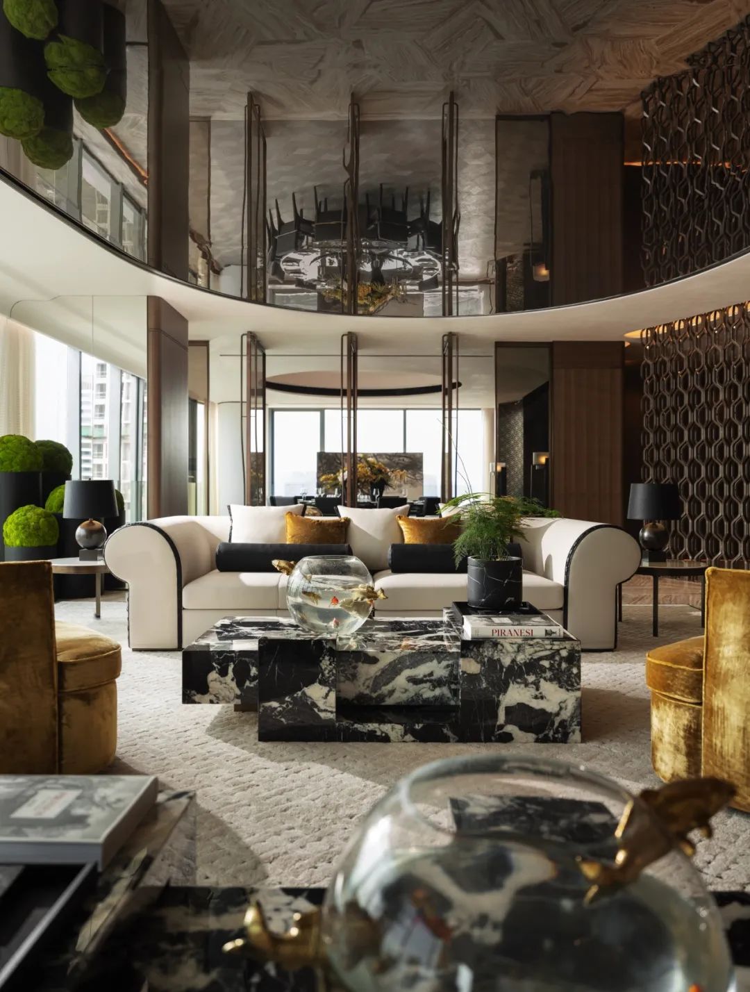 中国时尚豪宅的迭进与实践丨中国重庆丨朴悦设计-39