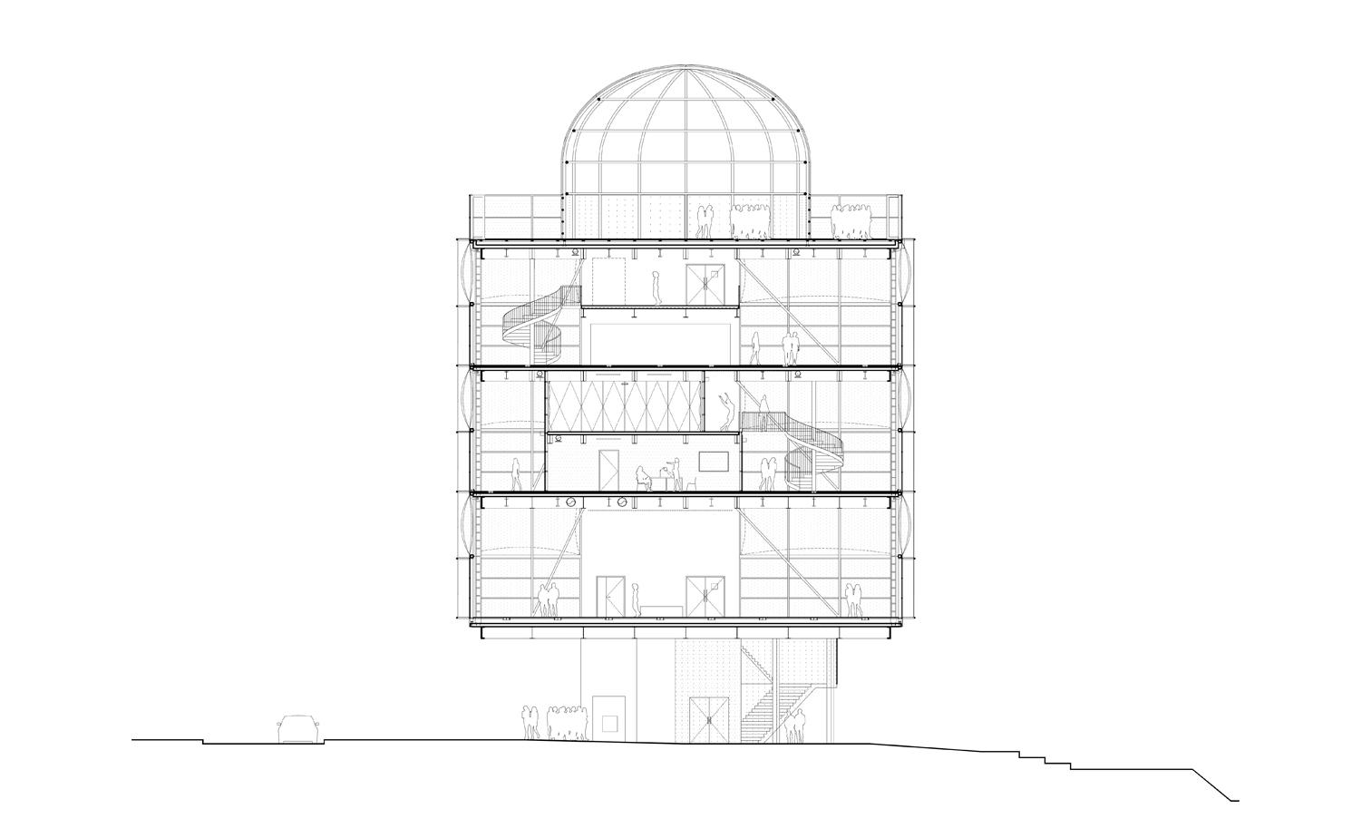 法国 Caen 研究塔楼-16