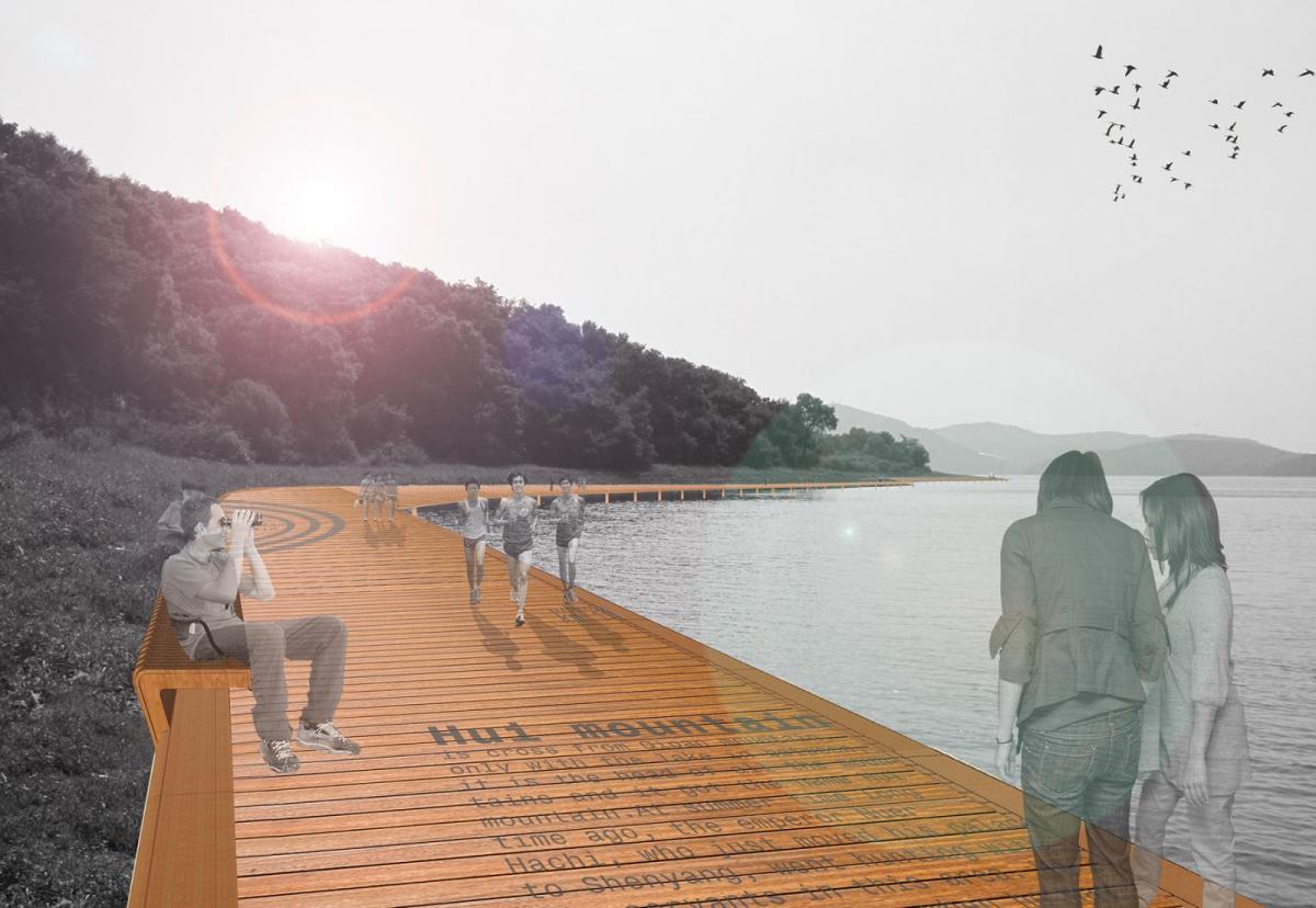 Xiu Lake 18 km 木板路及休闲区项目丨中国沈阳丨Loos van Vliet,与 Niek Roozen bv 合作-1