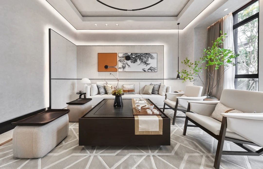 重庆雅居乐·滨爵府联排别墅样板房丨中国重庆丨柏舍设计-8