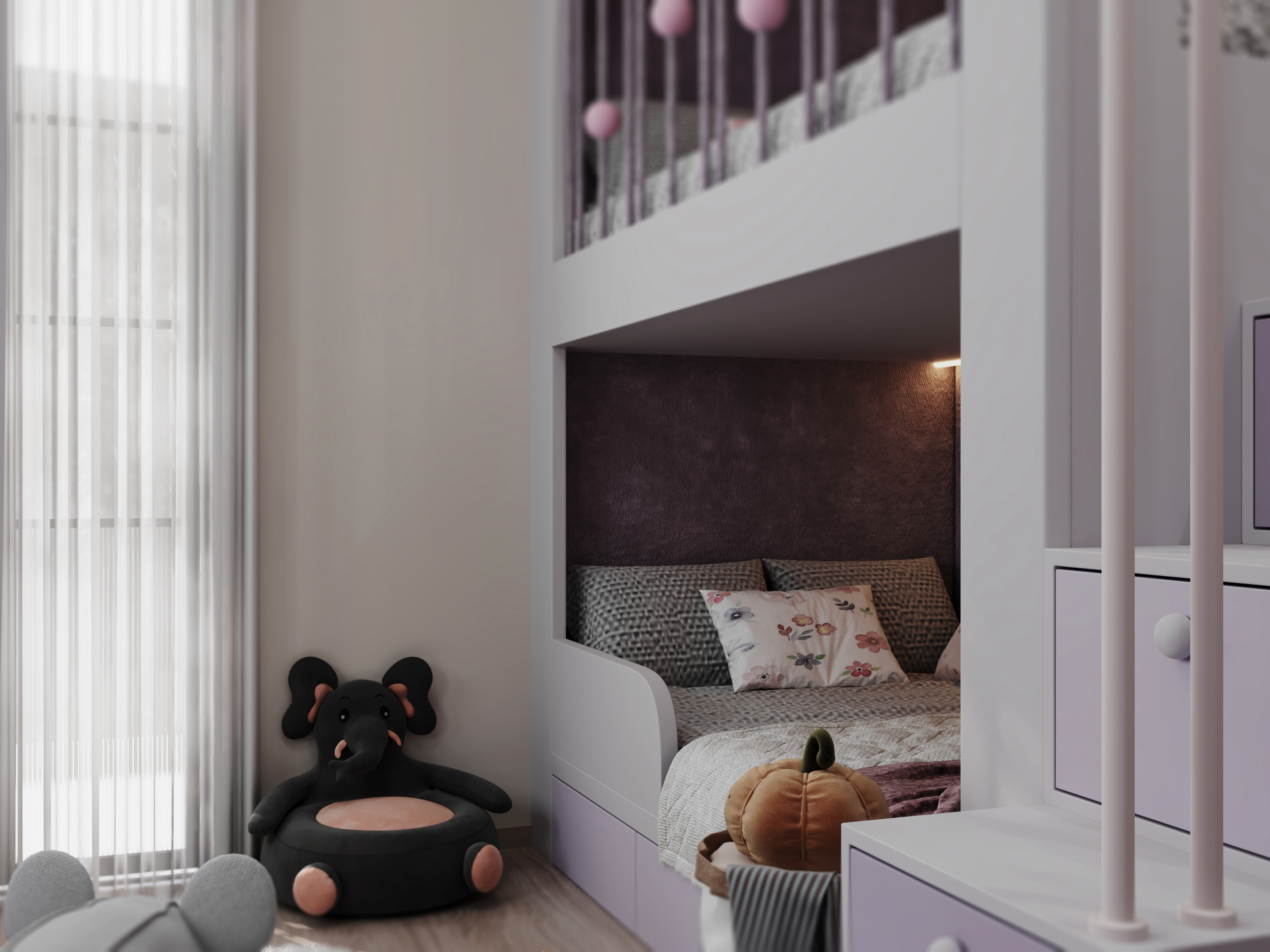 Girl'Bedroom Design-5