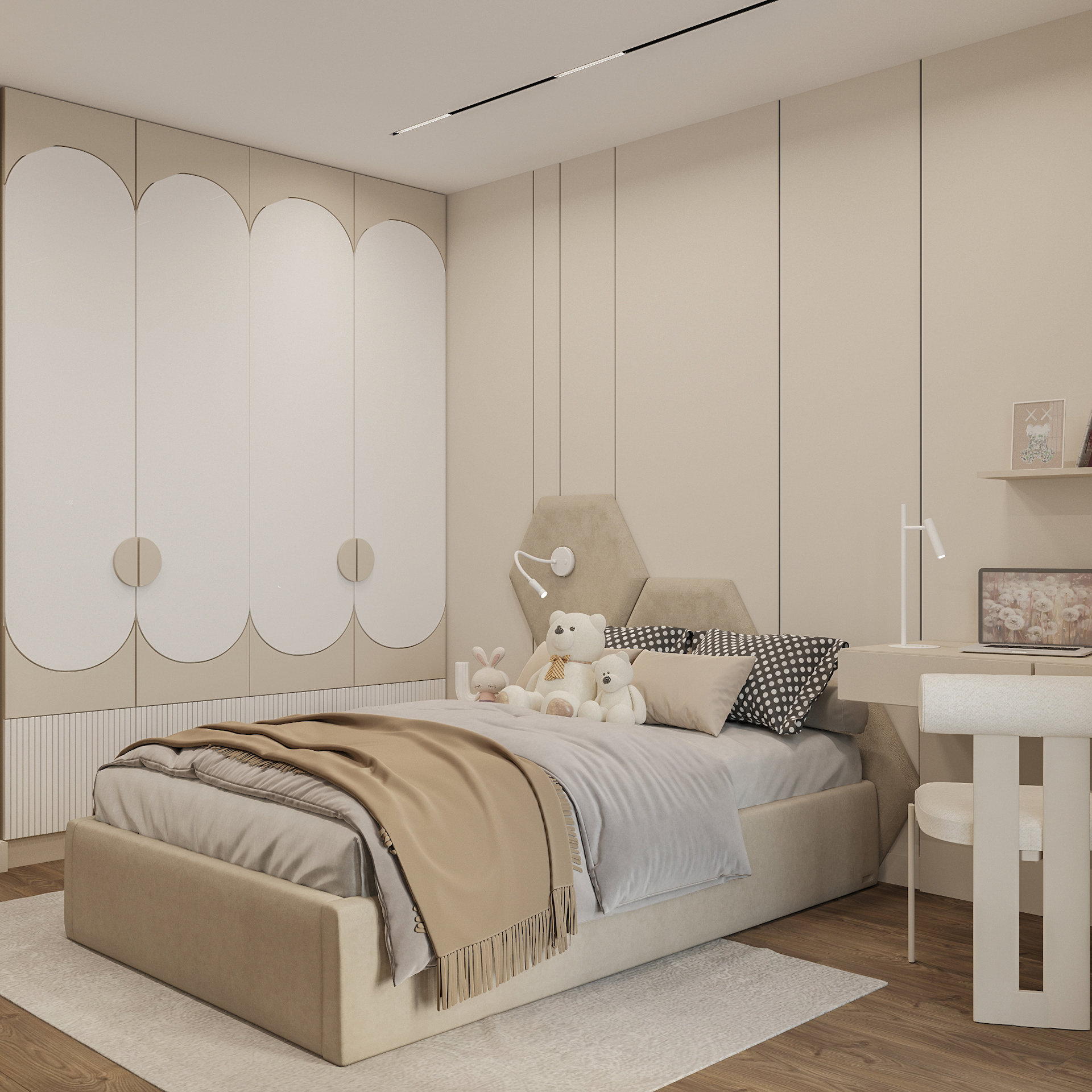Family Residence公寓室内设计项目-9