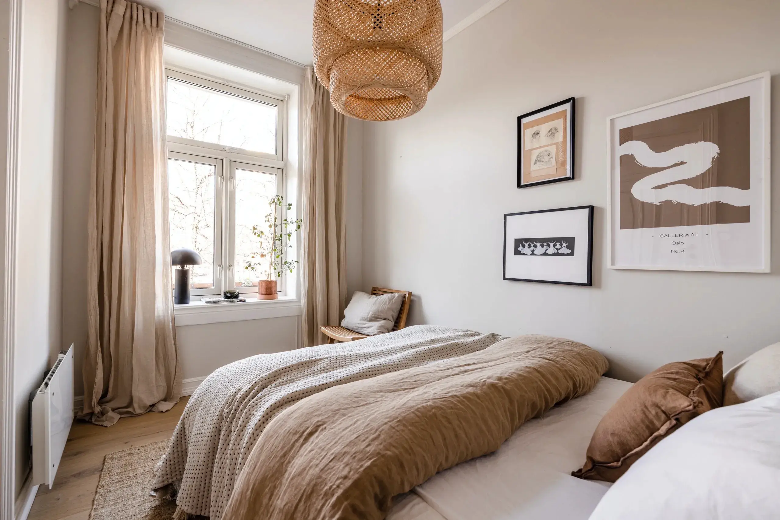 奥斯陆的一套装饰柔和现代风格的公寓-14