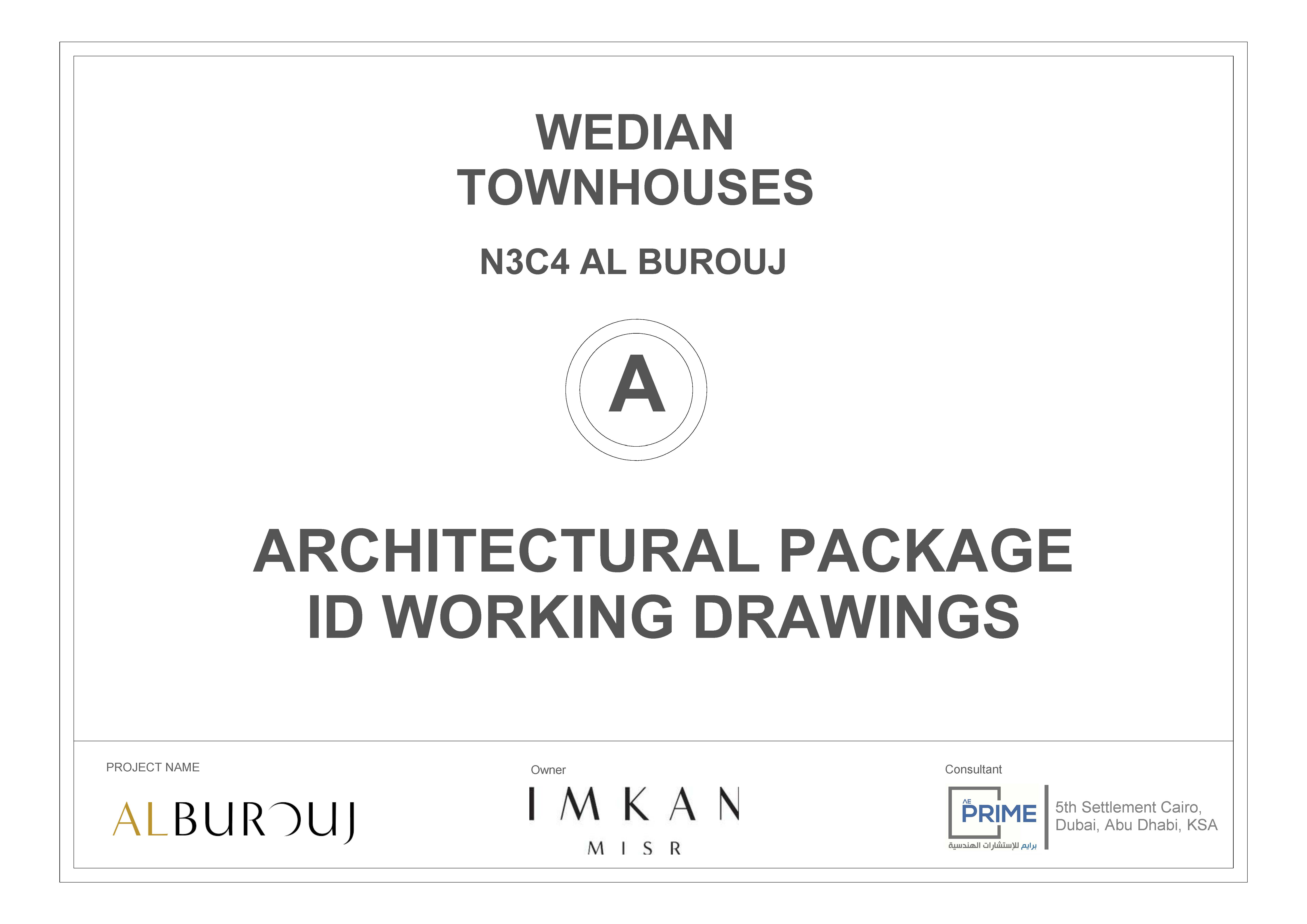 REVIT(BIM) INTERIOR DESIGN - WEDIAN TOWNHOUSES- EYGPT-1