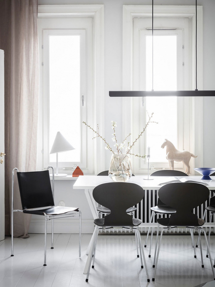 Gothenburg 魅力白公寓，女性化温馨设计-2