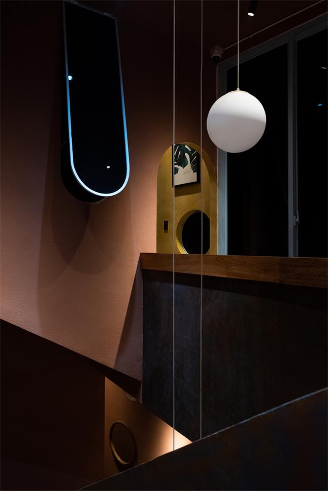 越南红楼结合咖啡厅和公寓设计丨戈者设计,Chon.a建筑事务所-7