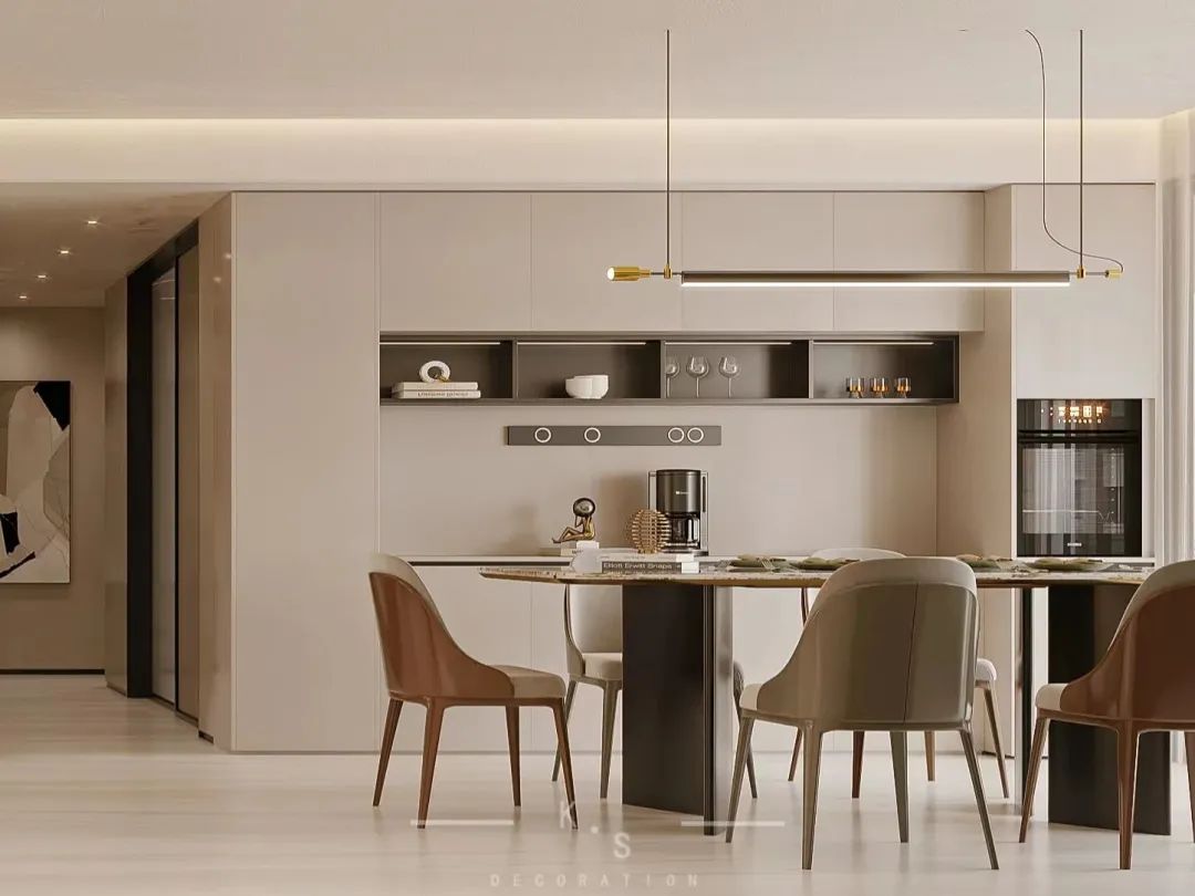 广州 178㎡现代奶油风大平层丨中国广州丨KUN SHANG DESIGN-25