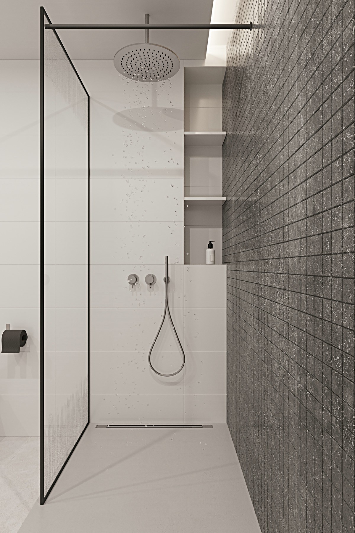 100平米 乌克兰基辅简约风空间设计-19