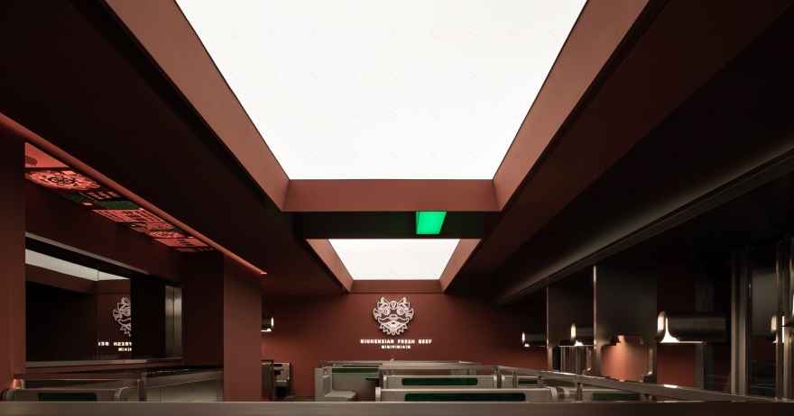 牛很鲜·潮汕牛肉火锅连锁店(杭州万象汇店)丨中国杭州丨慢珊瑚设计-5