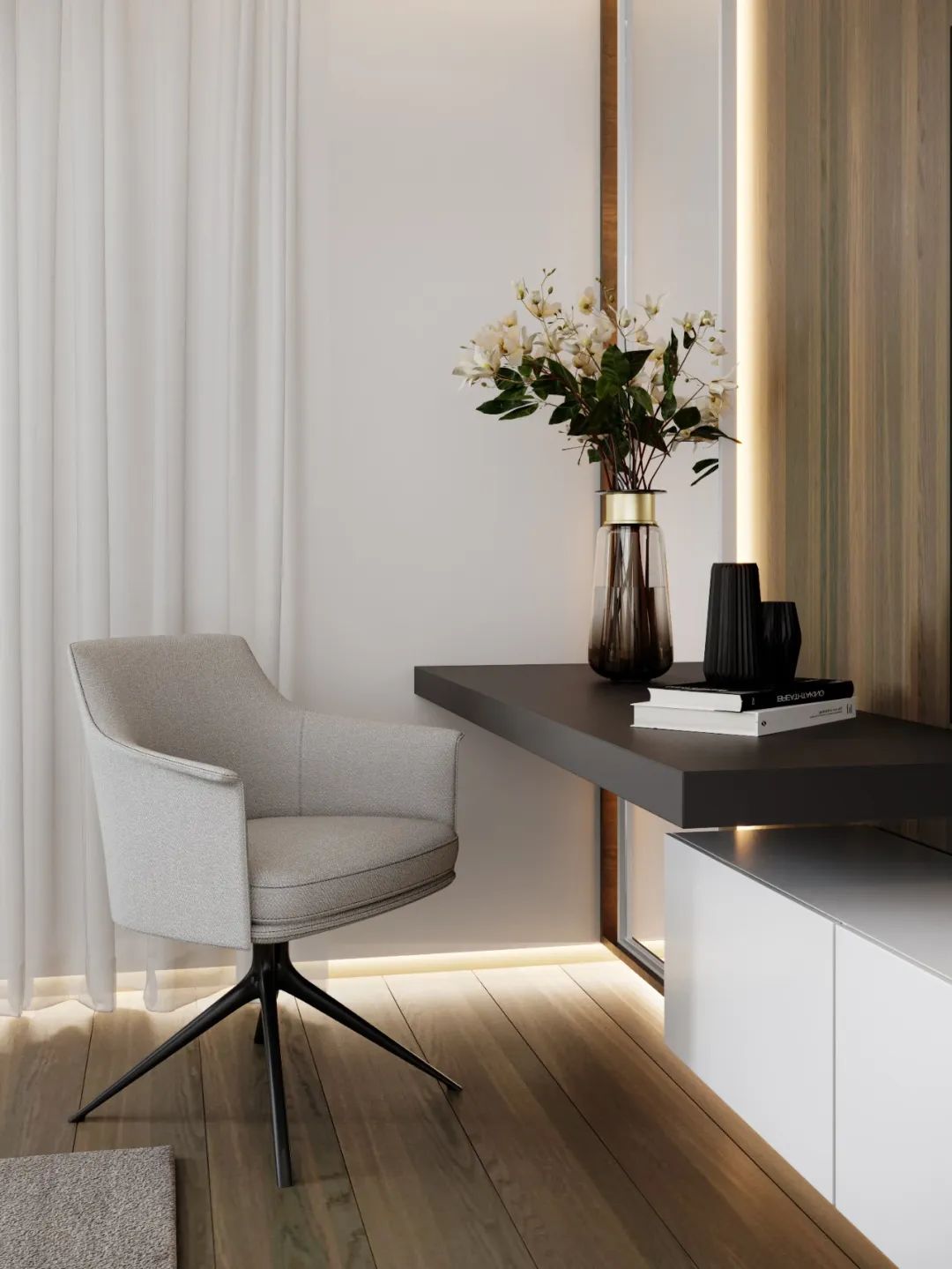 德国极简高雅公寓设计丨Alexey Golub-5