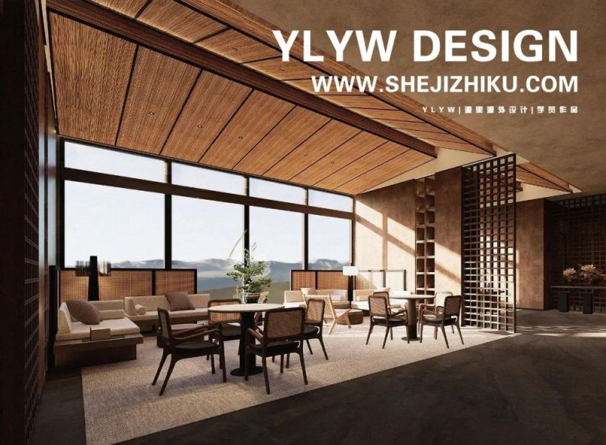 自然奢华的会所室内设计丨源里源外设计-18