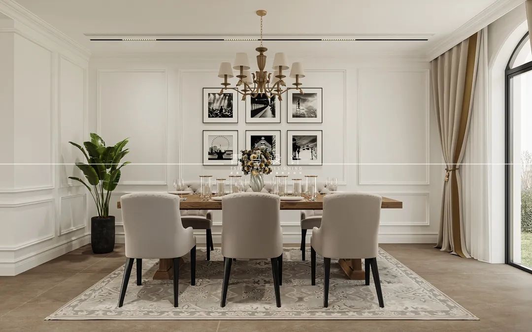 世园大公馆现代美式联排别墅丨中国西安丨青马别墅设计-21