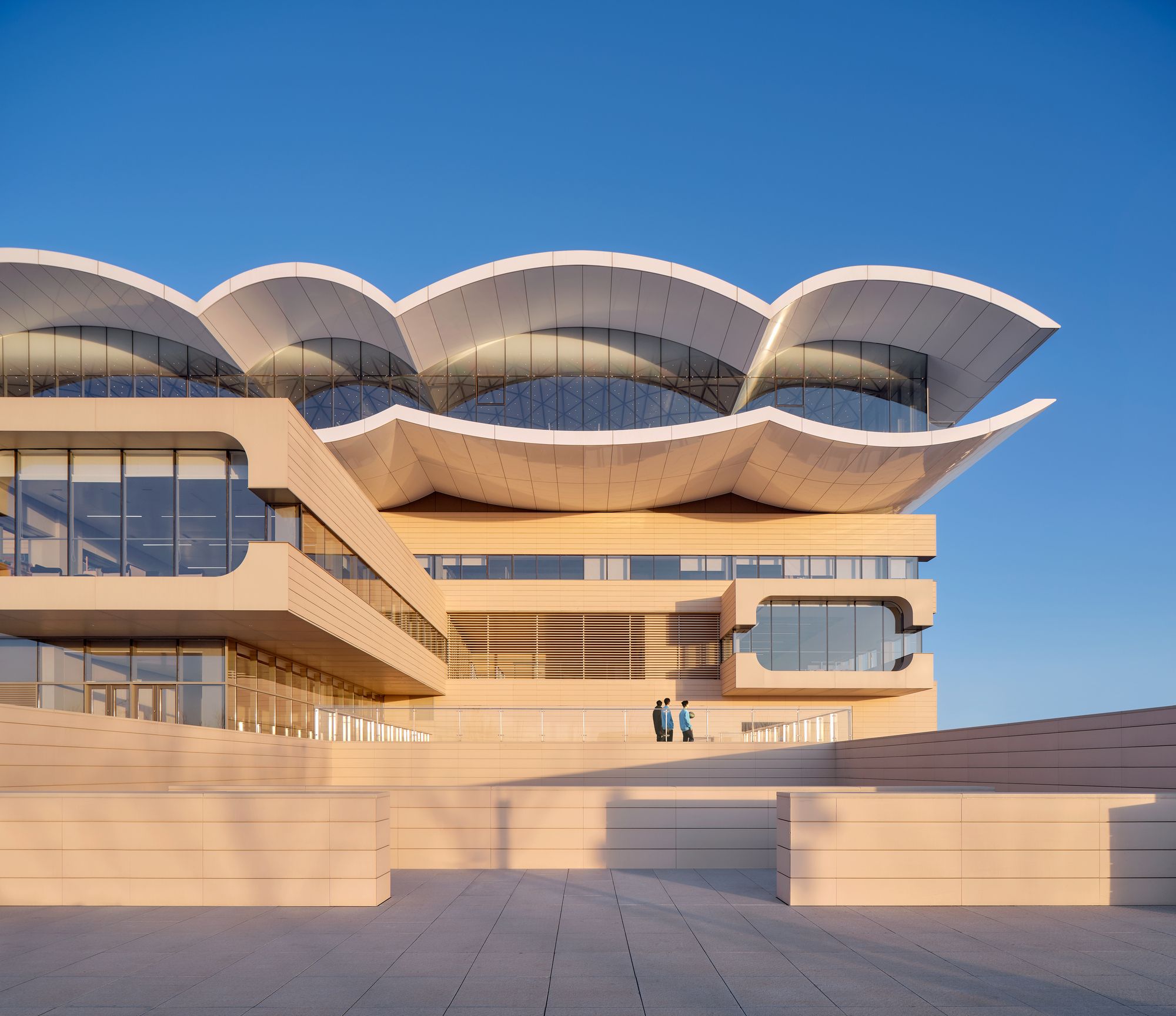 LIBRARY AND SCHOOL GATE OF CAUC | TJAD ORIGINAL DESIGN STUDIO - ARCH2O-9