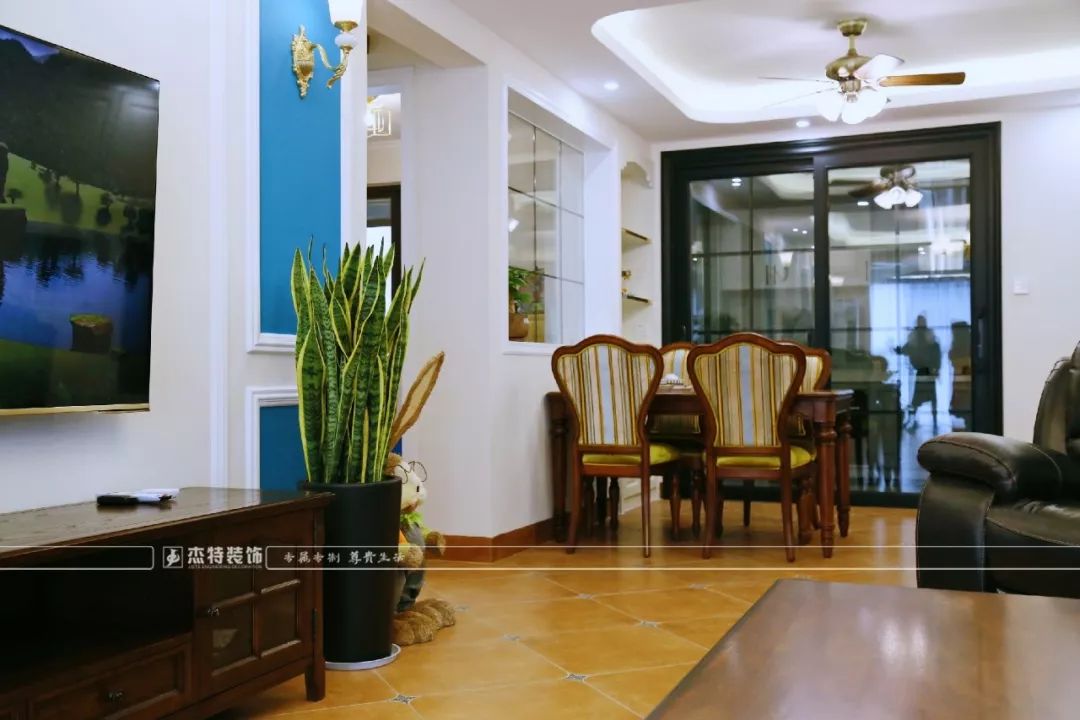 彰泰·桃源居 130㎡美式风,温馨舒适的生活空间-19