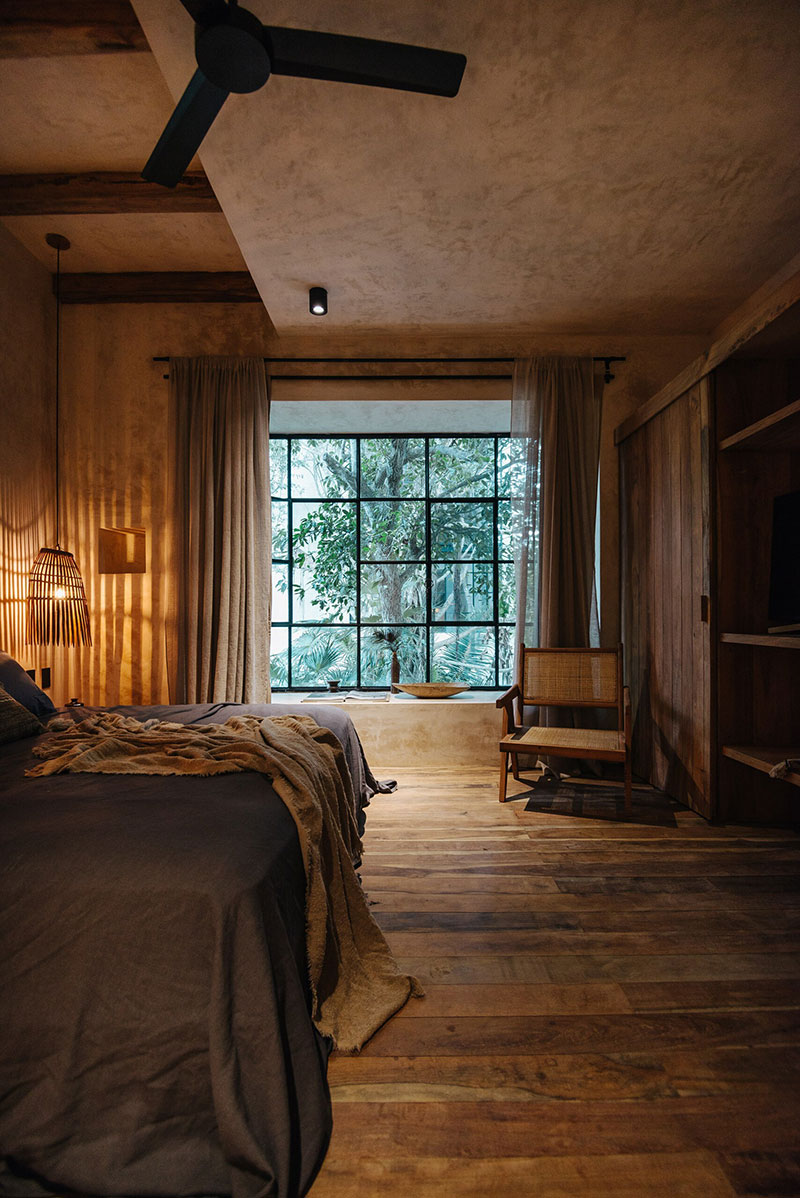 墨西哥图伦绿色环绕的异域别墅-24