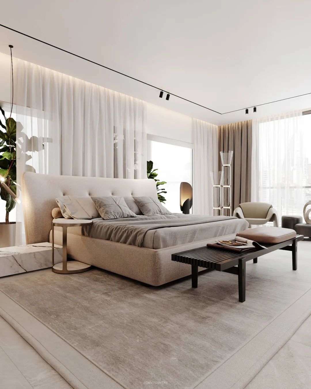 波兰罗兹 Złotno Apartment 室内设计丨hilight.design-59