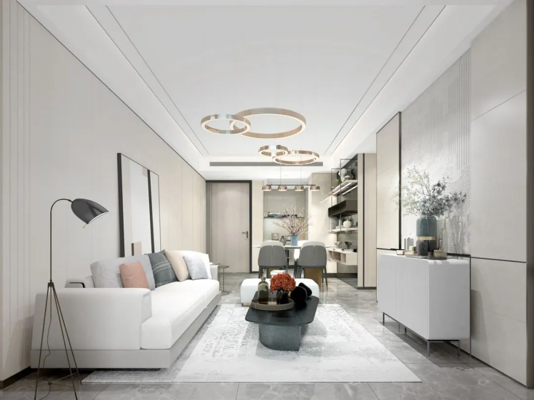 都会生活，现代艺术风格的奢雅空间-113