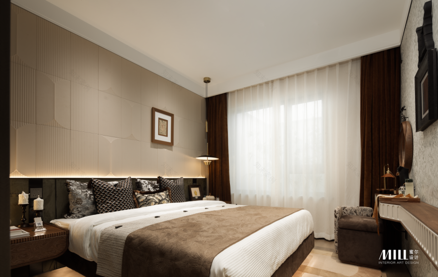 长春万科·翡翠滨江缤纷里106㎡&128㎡样板间丨中国长春丨深圳市蜜尔室内艺术设计有限公司-14