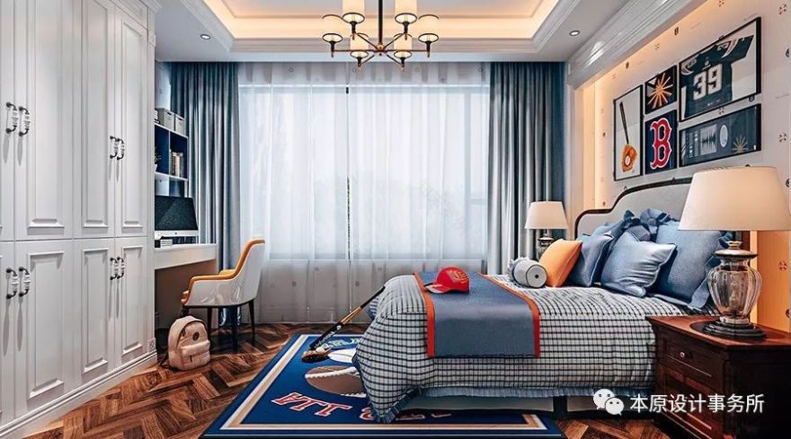 绿城澜园 2-601/602 新美式设计,温馨优雅的居家空间-44